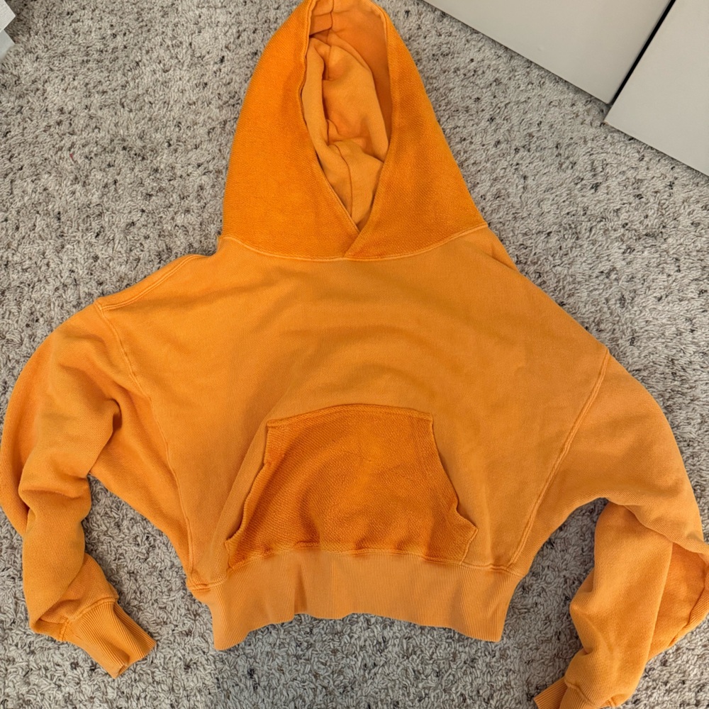 Orange Fp Hoodie size xs